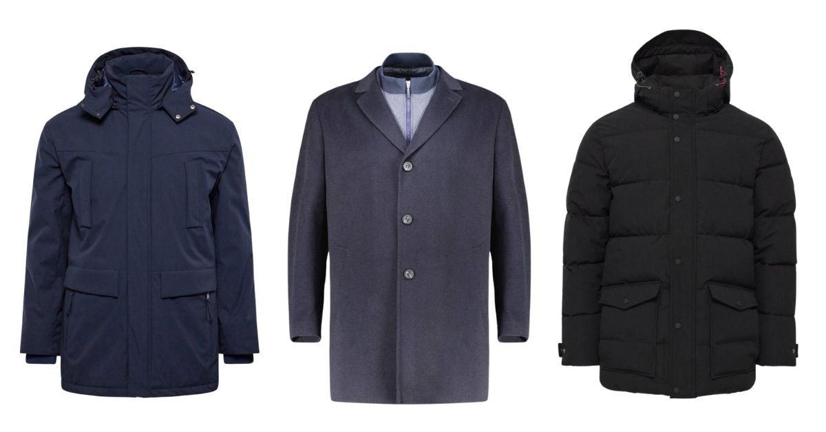 elegáns férfi télikabátok