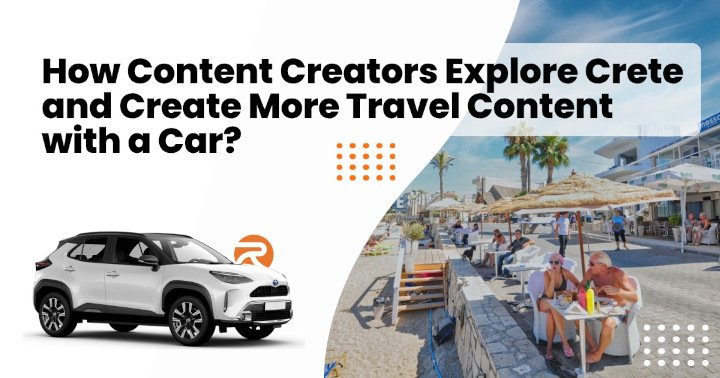 how content creators explore crete